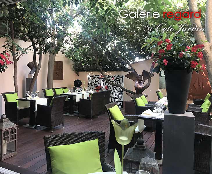 Restaurant Sainte-Maxime, Le charme d'un jardin intérieur, la générosité d'une cuisine authentique 