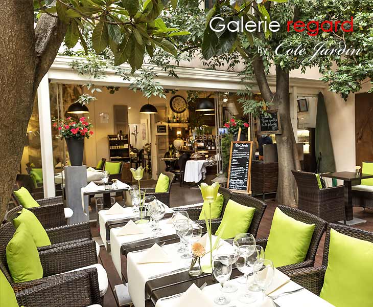 Restaurant Sainte-Maxime, Le charme d'un jardin intérieur, la générosité d'une cuisine authentique 
