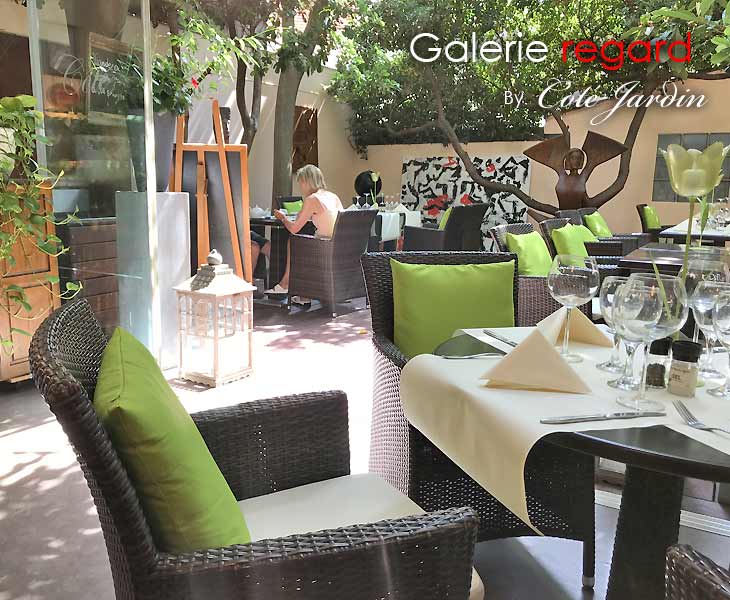 Restaurant Sainte-Maxime, The charm of an interior garden, the generosity of authentic cuisine 